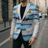 Argentina Rugby Custom Blazer Pumas Stripes Style