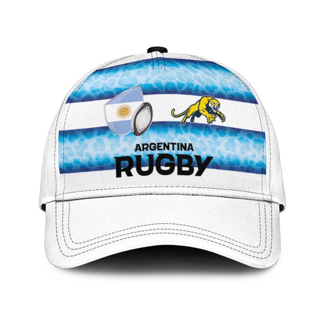 Argentina Rugby Classic Cap Pumas Stripes Style