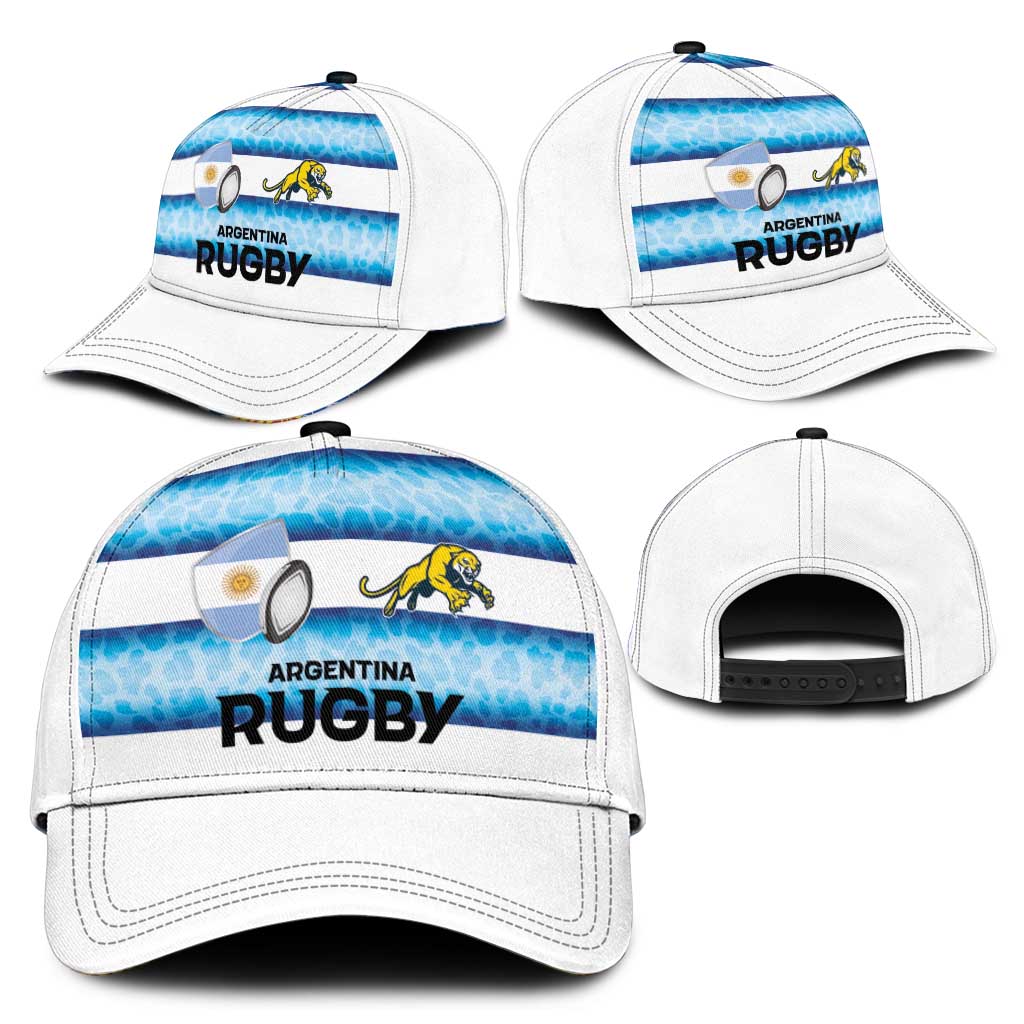 Argentina Rugby Classic Cap Pumas Stripes Style