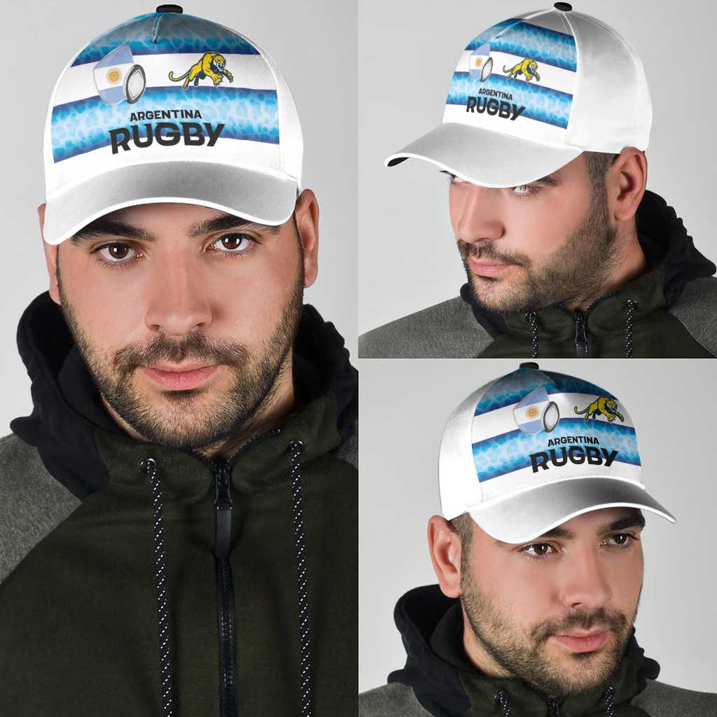 Argentina Rugby Classic Cap Pumas Stripes Style