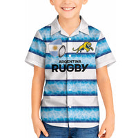 Argentina Rugby Custom Hawaiian Shirt Pumas Stripes Style