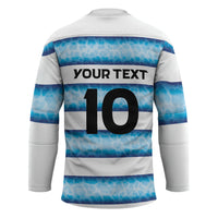 Argentina Rugby Custom Hockey Jersey Pumas Stripes Style