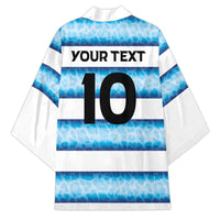 Argentina Rugby Custom Kimono Pumas Stripes Style