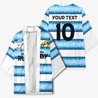 Argentina Rugby Custom Kimono Pumas Stripes Style