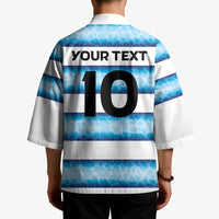 Argentina Rugby Custom Kimono Pumas Stripes Style