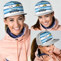 Argentina Rugby Mesh Trucker Cap Pumas Stripes Style