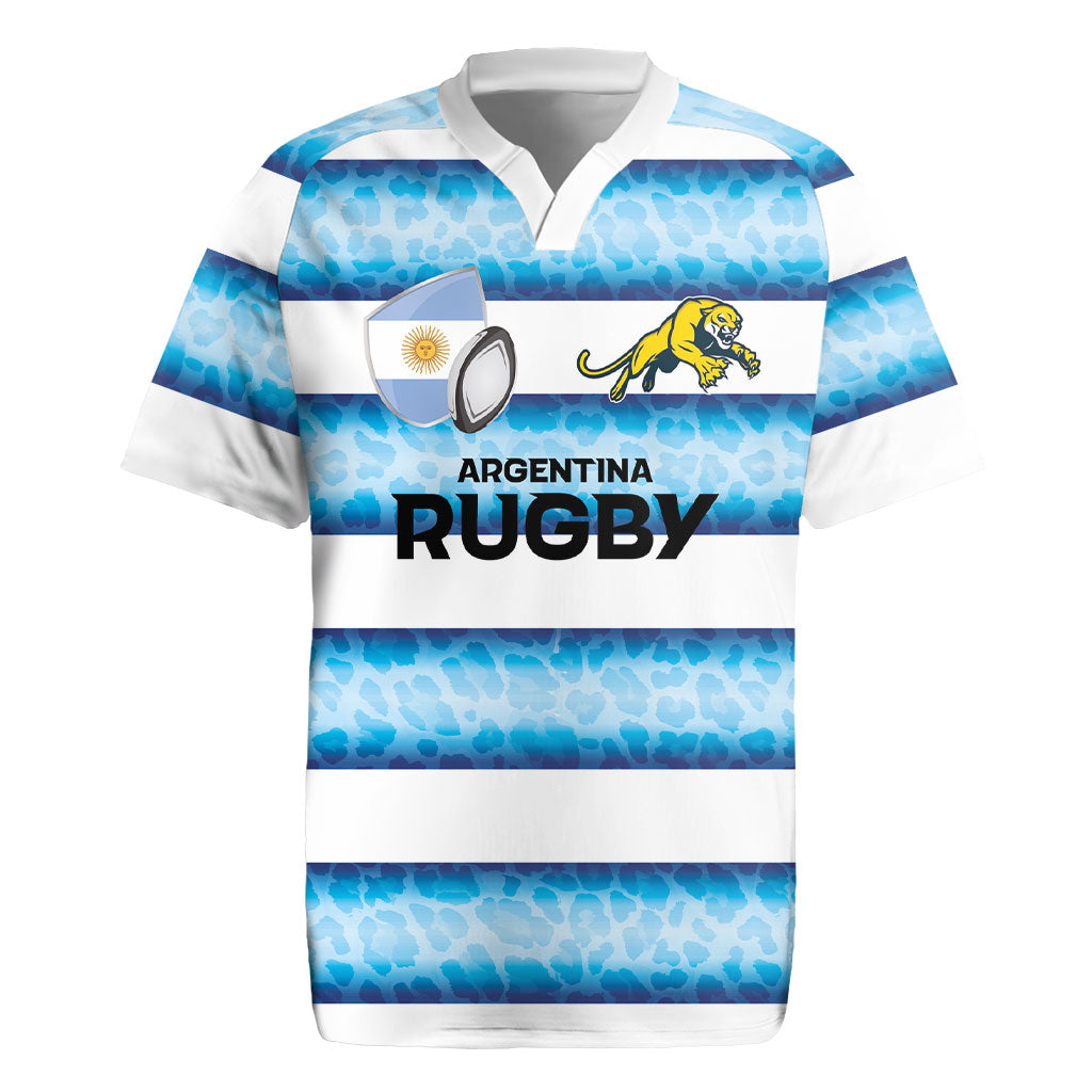Argentina Rugby Custom Rugby Jersey Pumas Stripes Style