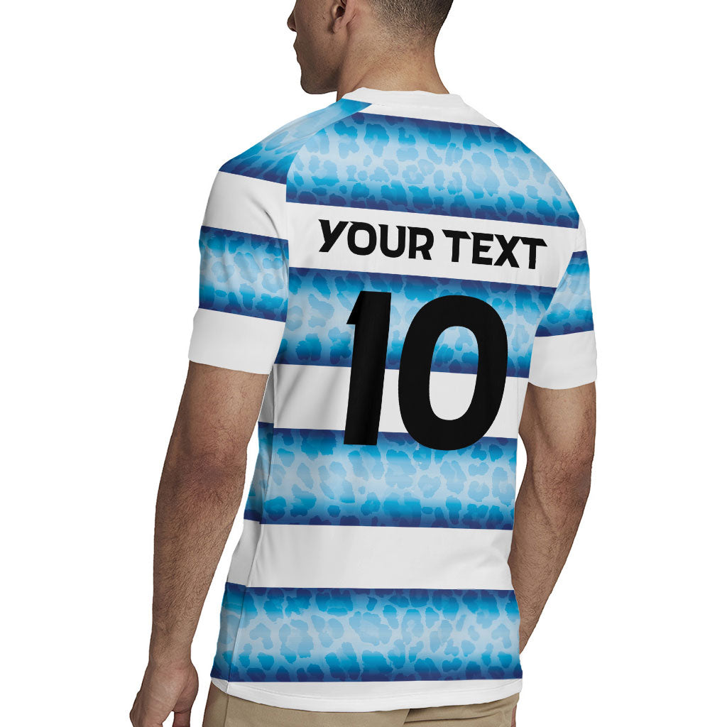 Argentina Rugby Custom Rugby Jersey Pumas Stripes Style