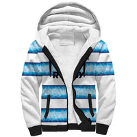 Argentina Rugby Custom Sherpa Hoodie Pumas Stripes Style
