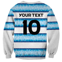 Argentina Rugby Custom Sweatshirt Pumas Stripes Style