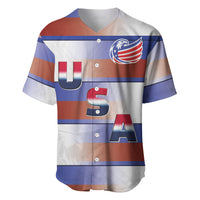 America Rugby Custom Baseball Jersey USA Falcons Stripes Style