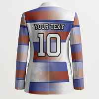 America Rugby Custom Blazer USA Falcons Stripes Style