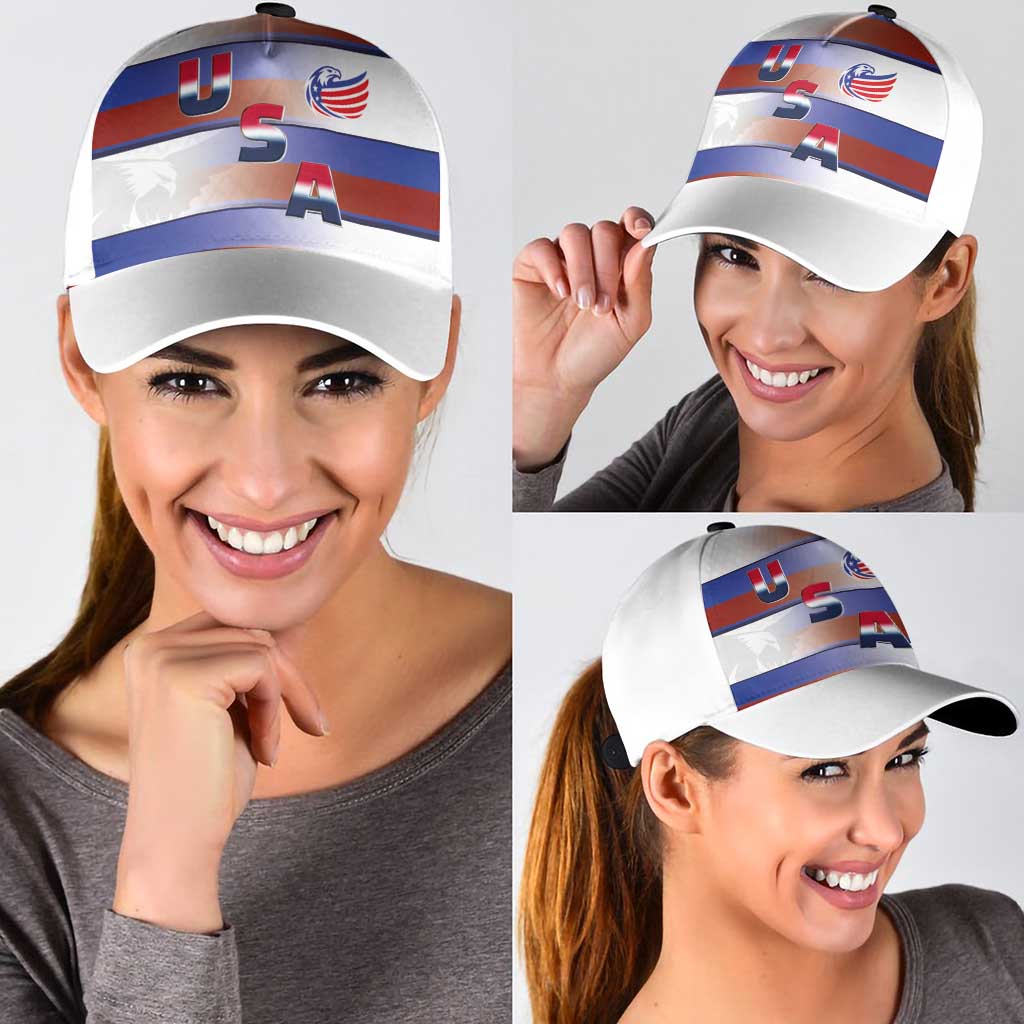 America Rugby Classic Cap USA Falcons Stripes Style