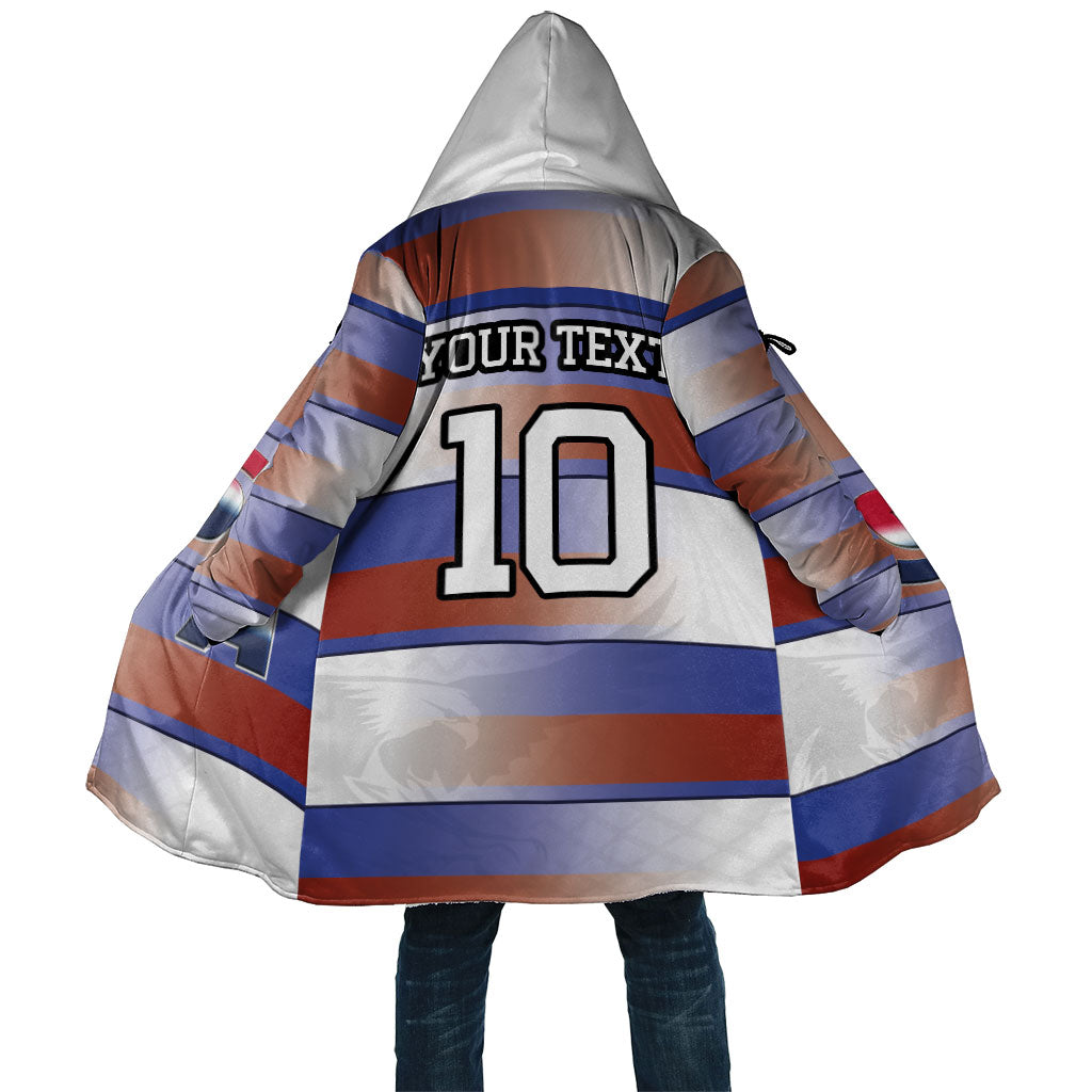 America Rugby Custom Cloak USA Falcons Stripes Style