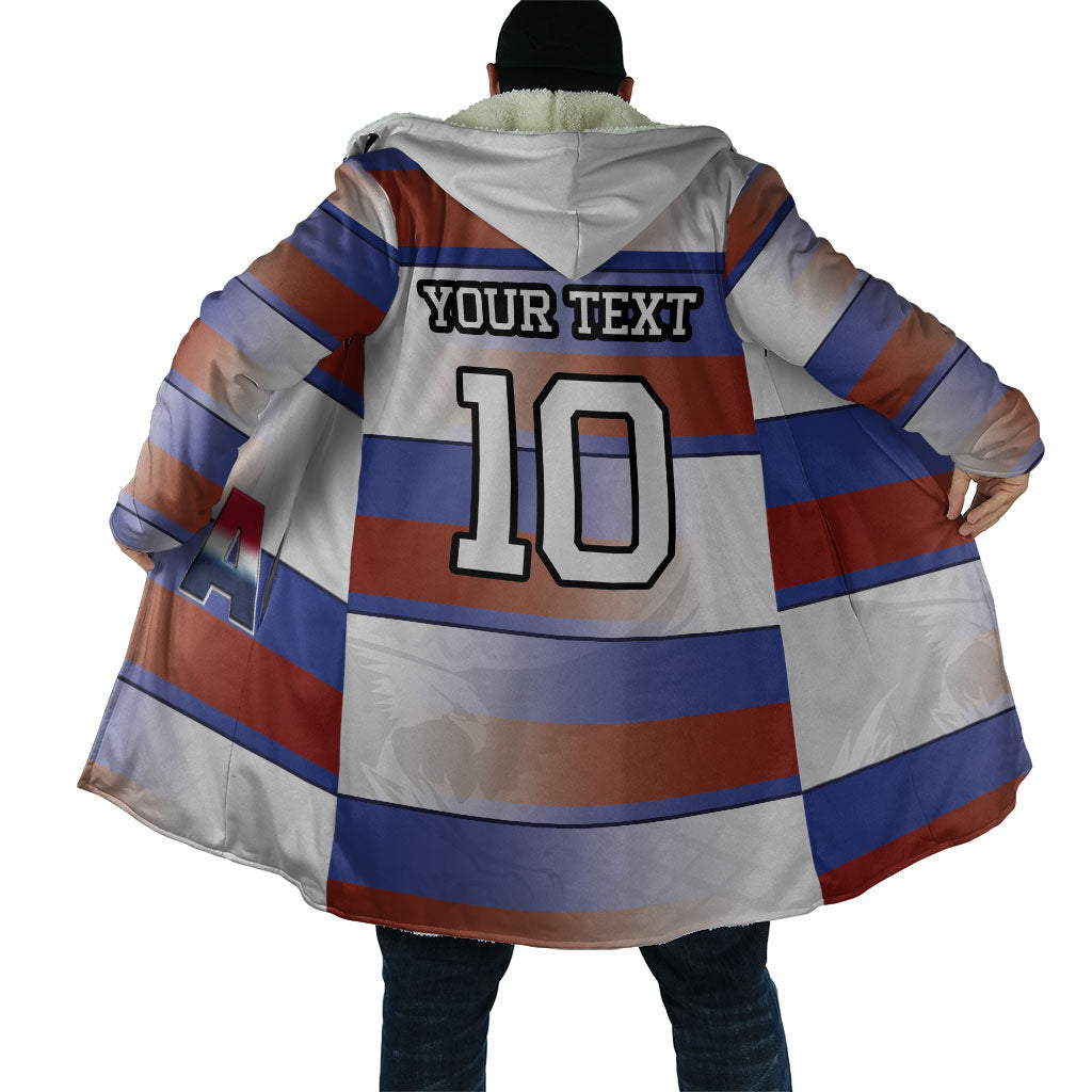 America Rugby Custom Cloak USA Falcons Stripes Style
