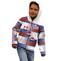 America Rugby Custom Kid Hoodie USA Falcons Stripes Style
