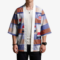 America Rugby Custom Kimono USA Falcons Stripes Style