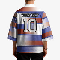 America Rugby Custom Kimono USA Falcons Stripes Style