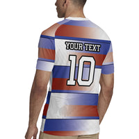 America Rugby Custom Rugby Jersey USA Falcons Stripes Style