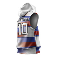 America Rugby Custom Sleeveless Hoodie USA Falcons Stripes Style