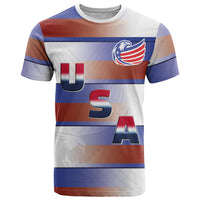 America Rugby Custom T Shirt USA Falcons Stripes Style