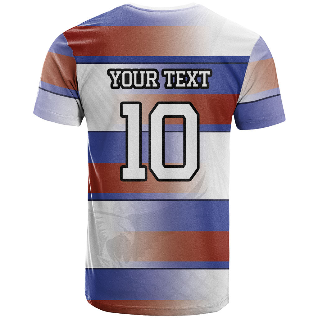 America Rugby Custom T Shirt USA Falcons Stripes Style