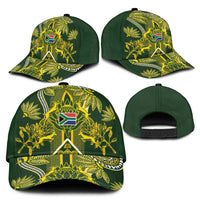 South Africa Rugby Classic Cap Springbok with King Protea Inspired by African Heritage