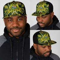 South Africa Rugby Mesh Trucker Cap Springbok with King Protea Inspired by African Heritage