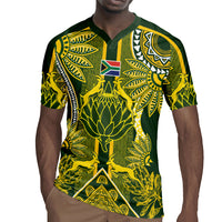 South Africa Rugby Custom Rugby Jersey Springbok with King Protea Inspired by African Heritage