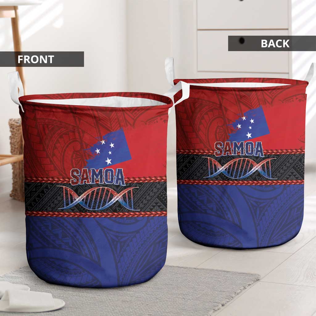 Samoan DNA-Proud of Samoa Laundry Basket Polynesian Patterns - Wonder Print Shop