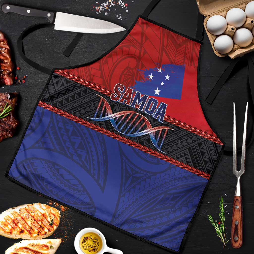 Samoan DNA-Proud of Samoa Apron Polynesian Patterns - Wonder Print Shop