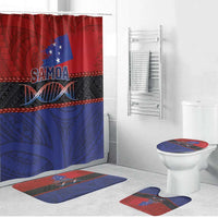 Samoan DNA-Proud of Samoa Bathroom Set Polynesian Patterns - Wonder Print Shop