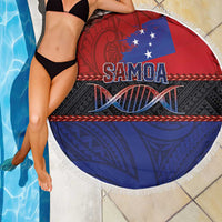 Samoan DNA-Proud of Samoa Beach Blanket Polynesian Patterns - Wonder Print Shop
