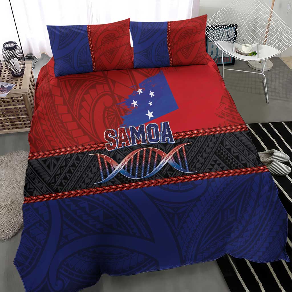 Samoan DNA-Proud of Samoa Bedding Set Polynesian Patterns - Wonder Print Shop