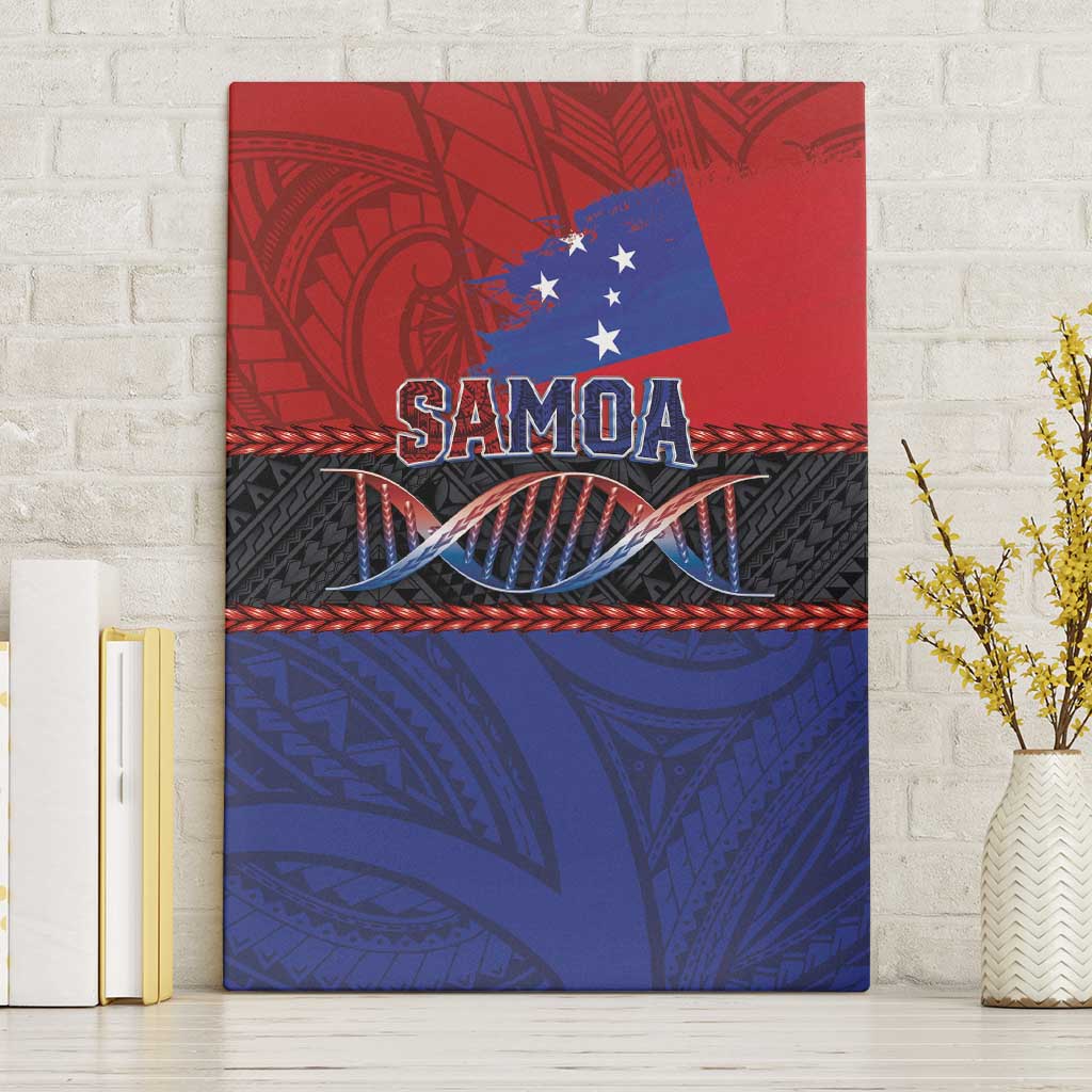 Samoan DNA-Proud of Samoa Canvas Wall Art Polynesian Patterns - Wonder Print Shop