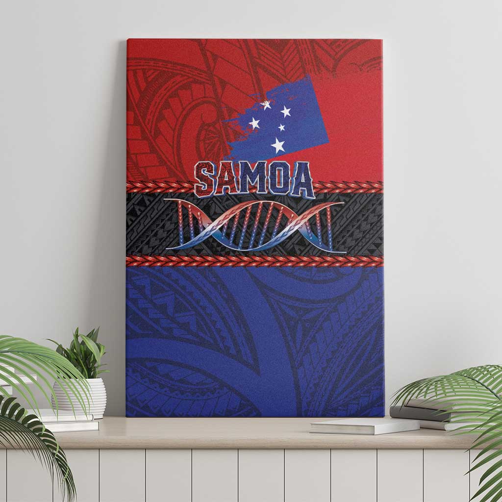 Samoan DNA-Proud of Samoa Canvas Wall Art Polynesian Patterns - Wonder Print Shop