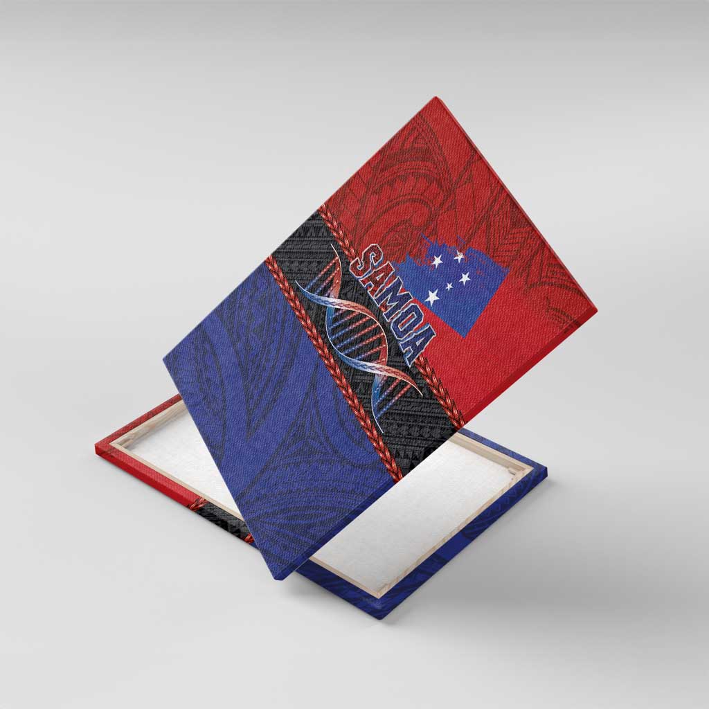Samoan DNA-Proud of Samoa Canvas Wall Art Polynesian Patterns - Wonder Print Shop