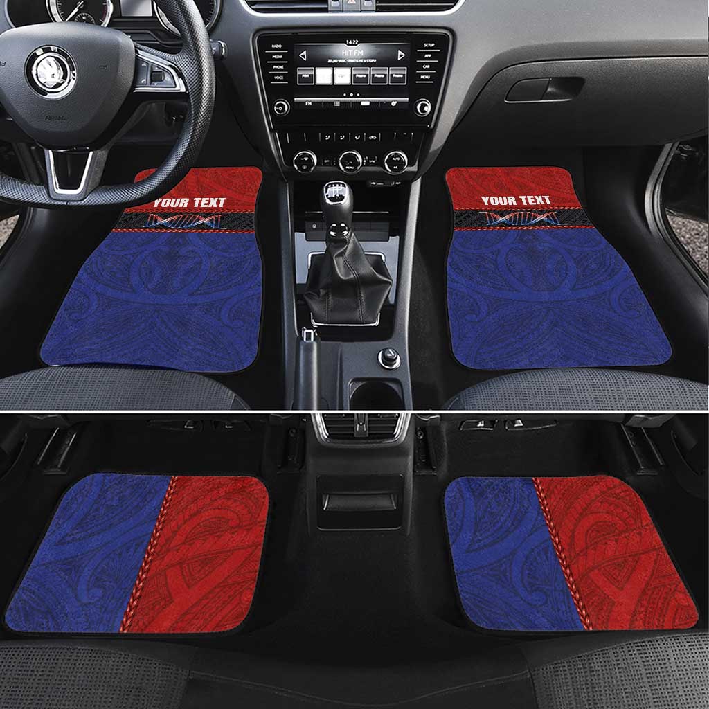 Personalised Samoan DNA-Proud of Samoa Car Mats Polynesian Patterns - Wonder Print Shop