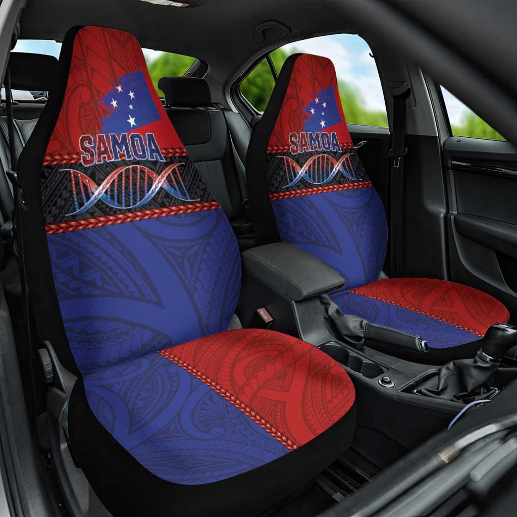 Samoan DNA-Proud of Samoa Car Seat Cover Polynesian Patterns - Wonder Print Shop