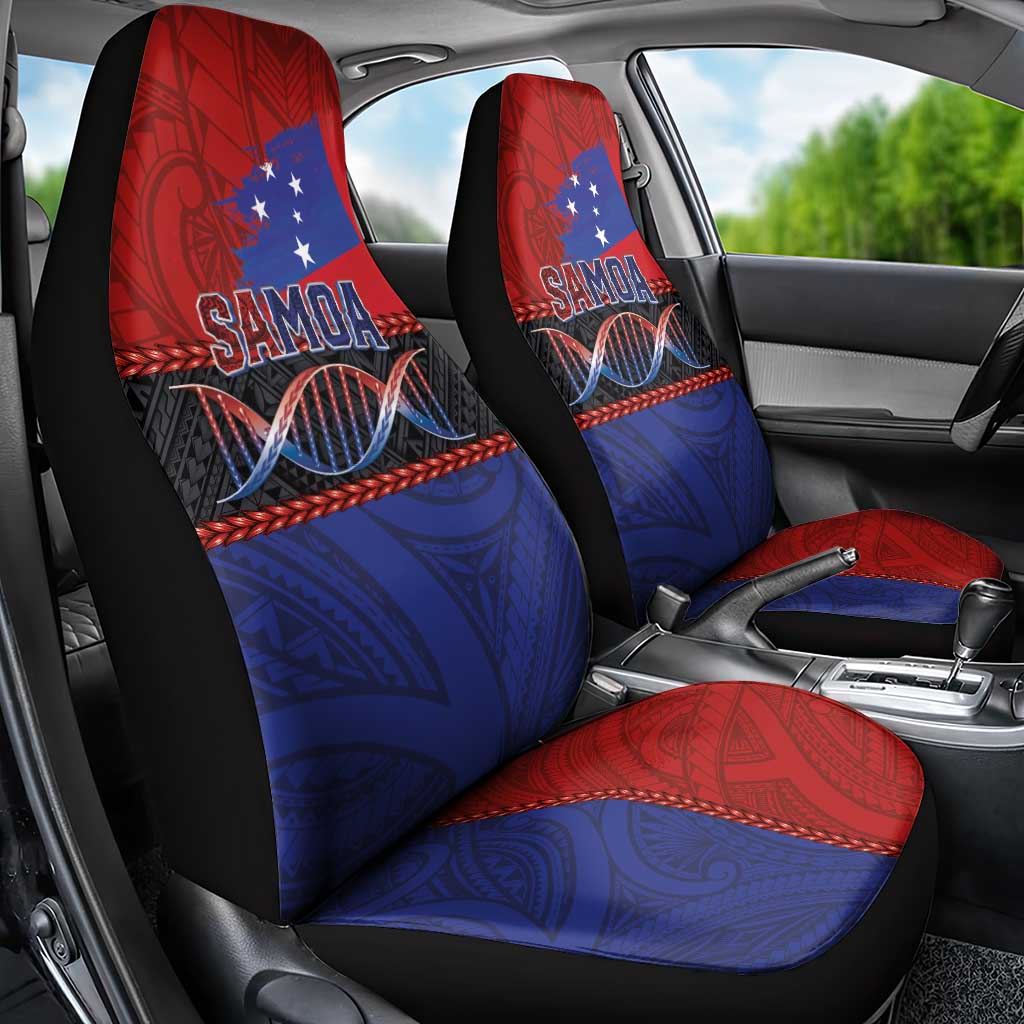 Samoan DNA-Proud of Samoa Car Seat Cover Polynesian Patterns - Wonder Print Shop
