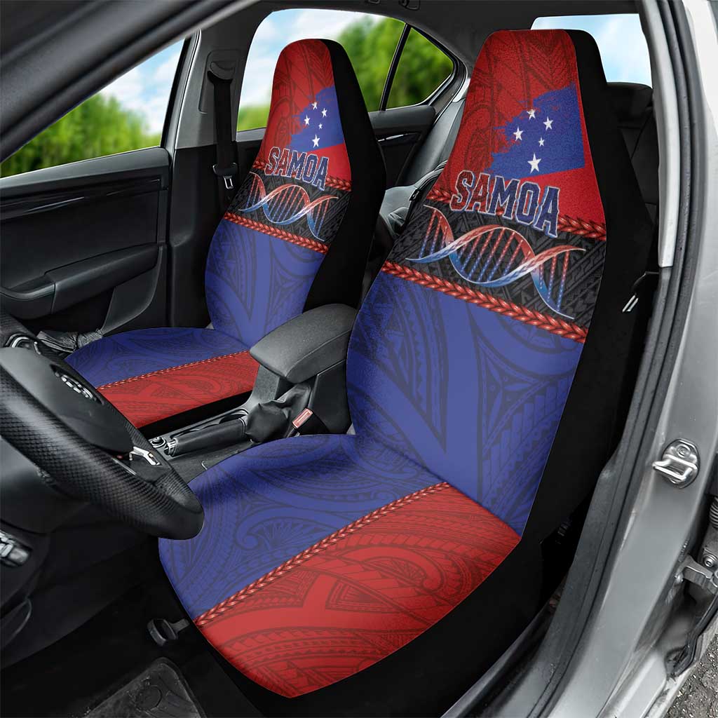 Samoan DNA-Proud of Samoa Car Seat Cover Polynesian Patterns - Wonder Print Shop