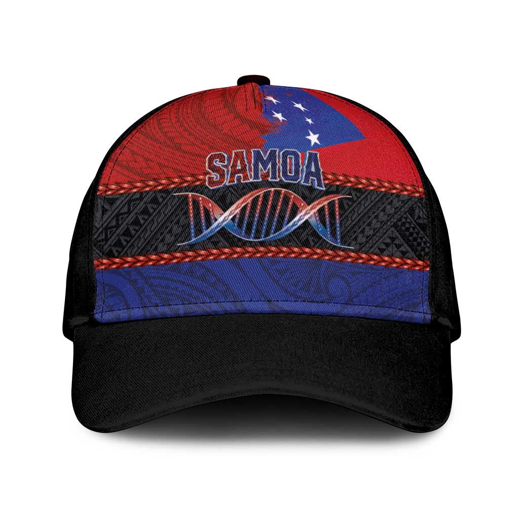 Personalised Samoan DNA-Proud of Samoa Classic Cap Polynesian Patterns - Wonder Print Shop