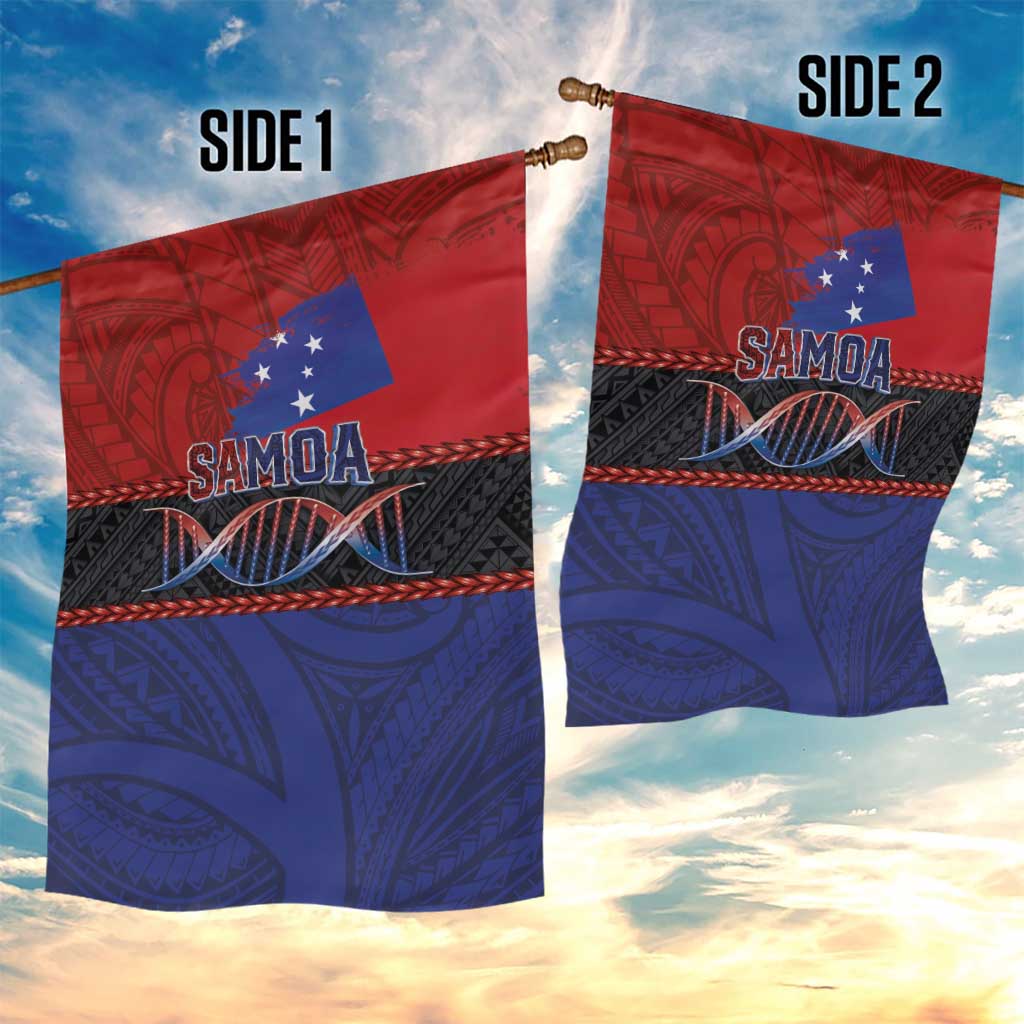 Samoan DNA-Proud of Samoa Garden Flag Polynesian Patterns - Wonder Print Shop