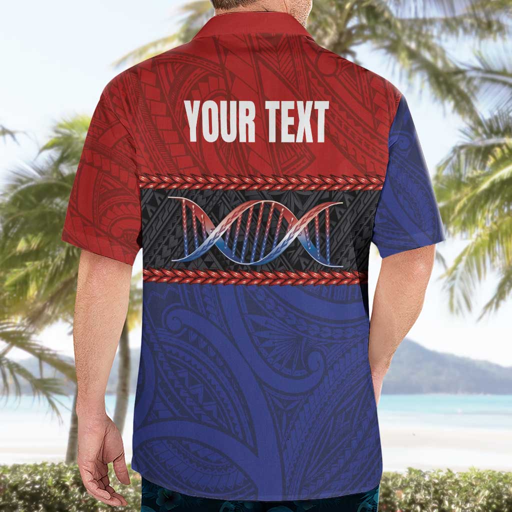 Personalised Samoan DNA-Proud of Samoa Hawaiian Shirt Polynesian Patterns - Wonder Print Shop