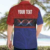 Personalised Samoan DNA-Proud of Samoa Hawaiian Shirt Polynesian Patterns - Wonder Print Shop