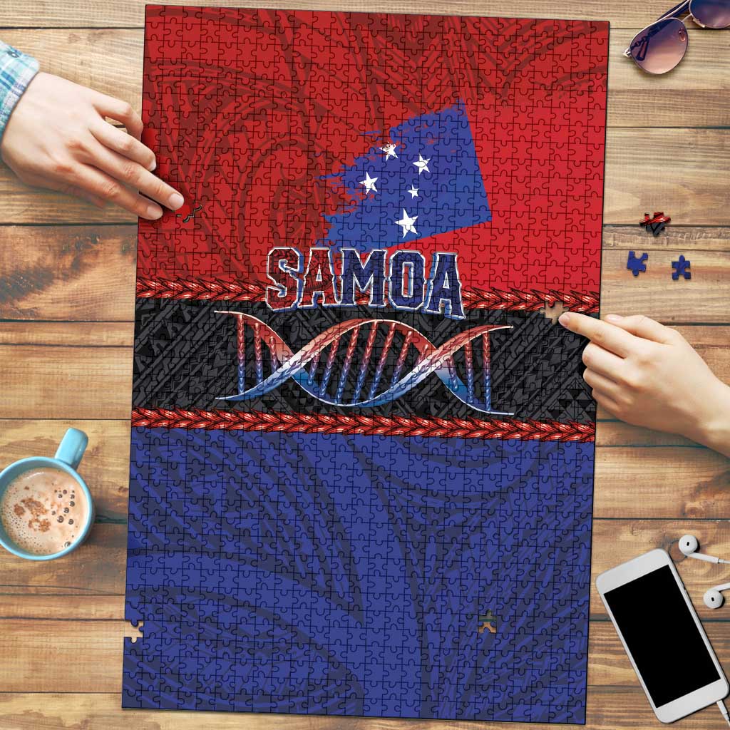 Samoan DNA-Proud of Samoa Puzzle Polynesian Patterns - Wonder Print Shop