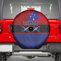 Samoan DNA-Proud of Samoa Spare Tire Cover Polynesian Patterns - Wonder Print Shop