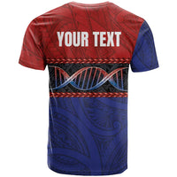Personalised Samoan DNA-Proud of Samoa T Shirt Polynesian Patterns - Wonder Print Shop