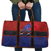 Samoan DNA-Proud of Samoa Travel Bag Polynesian Patterns - Wonder Print Shop