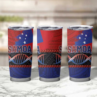 Samoan DNA-Proud of Samoa Tumbler Cup Polynesian Patterns - Wonder Print Shop